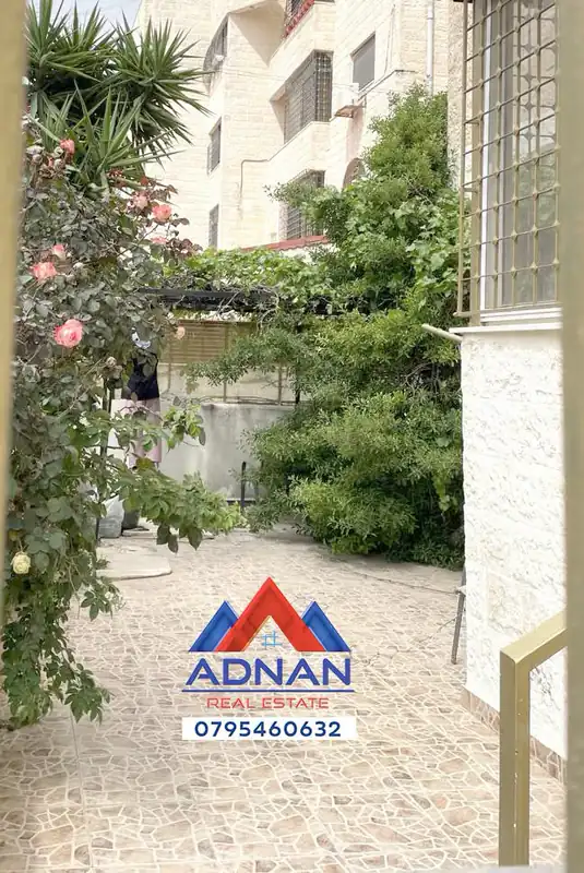 Rabieh Ground-Floor Apartment for Sale, 132 sqm + Garden - 85,000 JD