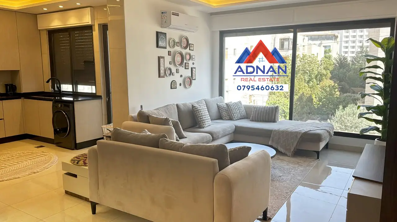 Shmeisani Furnished Apartment 3 Beds 130 sqm First Floor for Rent 950 JD