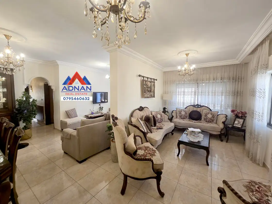 Um Al Summaq Apartment with Roof for Sale | 3 Beds, 127 sqm | 87,000 JD